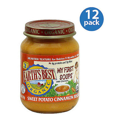 Earth's Best Stage 3 Sweet Potato Cinnamon Bisque Baby Food