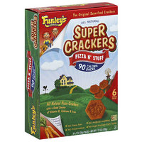 Funley's Delicious All Natural Pizza N' Stuff Super Crackers
