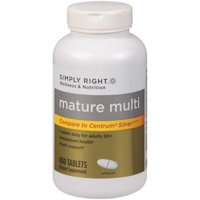Members Mark Member's Mark Mature Multi Vitamin for Adults, Tablets (Compare To Centrum), 400-Count
