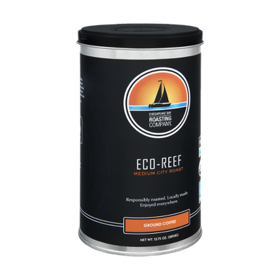 Chesapeake Bay Roasting Company Eco-Reef Medium City Roast Ground Coffee