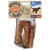 Hartz All Natural Premium Chews Smokey Pork Bone for Dog (3 Count)
