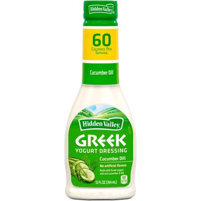 Hidden Valley Cucumber Dill Greek Yogurt Dressing, 12 fl oz