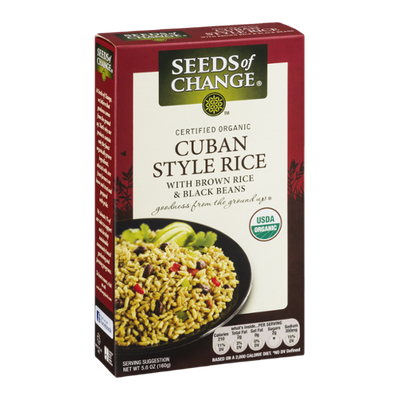 Seeds of Change Cuban Style Rice with Brown Rice & Black Beans