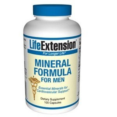 Life Extension Mineral Formula for Men Tablets, 100-Count
