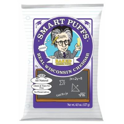 Smart Puffs Real Wisconsin Cheddar, 4.5 Ounce (Pack of 12)