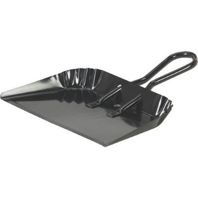 Harper Brush/ INCOM H495 Metal Dust Pan-JUMBO DUSTPAN