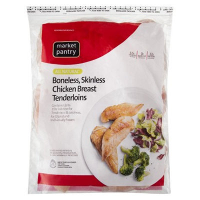 market pantry Market Pantry Bonless, Skinless Chicken Breast Tenderloins 2.5 lbs