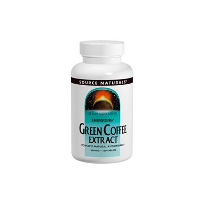 Source Naturals Green Coffee Extract - 500 mg - 30 Tablets