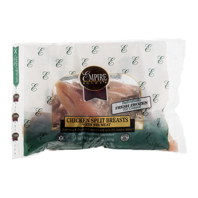 Empire Kosher Chicken Split Breasts with Rib Meat