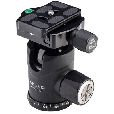 Induro BHM1S Ballhead with PU60 Arca-Swiss Style Camera Plate