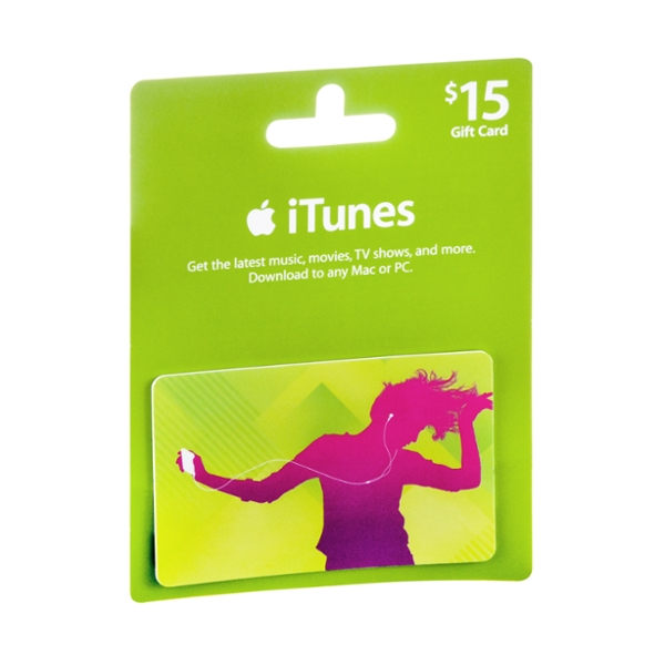 iTunes $15 Gift Card
