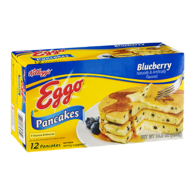 Kellogg's Eggo Blueberry Pancakes