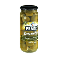 Musco Family Olive Co. Pearls Specialties Garlic Stuffed Spanish Queen Olives