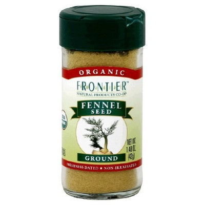 Frontier Natural Products Fennel Seed, Og, Ground, 1.60-Ounce