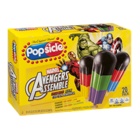 Popsicle Marvel Avengers Assemble Pops - 20 CT