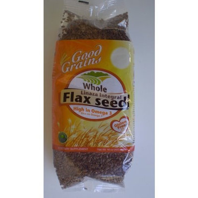 Good Grains Whole Linaza Integral Flax Seed 16 Ounce