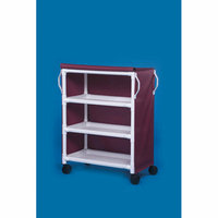 Innovative Products Unlimited Deluxe 3 Shelf Linen Cart