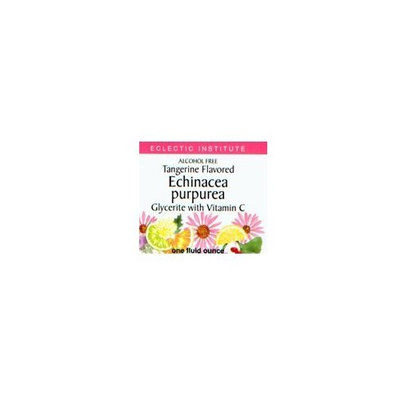 Echinacea Purpurea-Tangerine No Alcohol Glycerite Eclectic Institute 1 oz Liquid