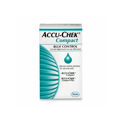 Accu-Chek Compact Glucose Blue Control Solutions