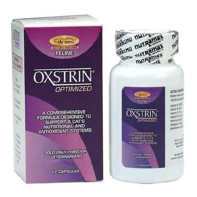 Oxtrin Oxstrin Optimized Feline (cat) tablets for antioxidant and nutritional system - 42 Capsules