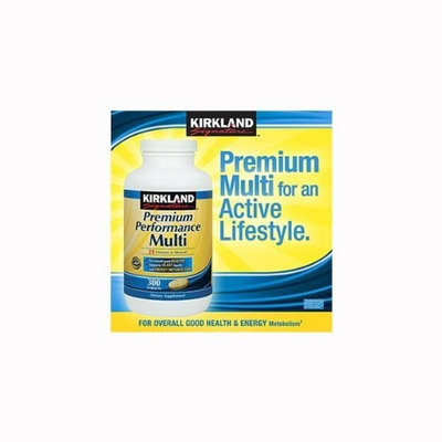Kirkland Signature Premium Performance Multi Vitamins 300-Count
