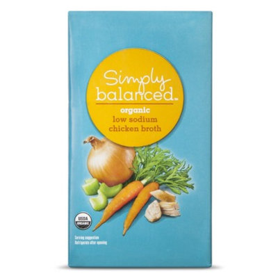 Simply Balanced SB ORGANIC LS CHICKEN BROTH 32OZ