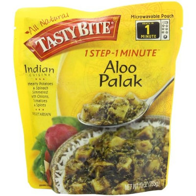 Tasty Bite Aloo Palak Heat & Eat Entree, 10 Ounce Pouches (Pack of 6)