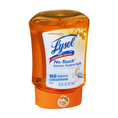 Lysol No-Touch Sparkling Tangerine Scent Antibacterial Hand Soap Refill