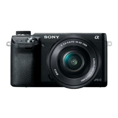 Sony NEX-6L/B Mirrorless Digital Camera with 16-50mm Power Zoom Lens and 3-Inch LED