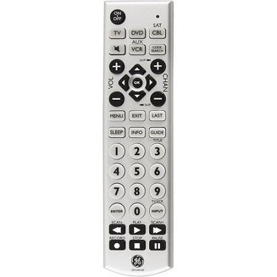 Jasco Products 24965 Universal Big Button Remote Control