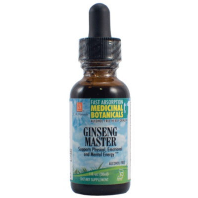 Ginseng Master Glycerite, 1 oz, L.A. Naturals
