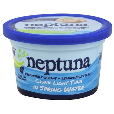 Neptuna Chunk Light Tuna in Spring Water, 5.2 oz, (Pack of 12)