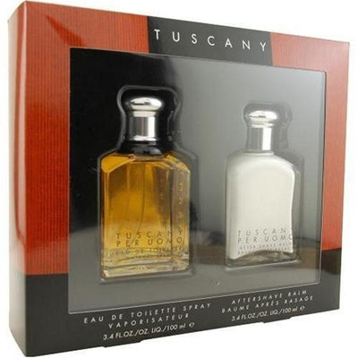 Tuscany By Aramis For Men. Set-edt Spray 3.4 OZ & Aftershave Balm 3.4 OZ