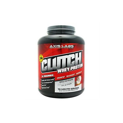 Quisling Media Clutch Whey Protein Isolate, Creamy Vanilla, 5 lb (2295 g)