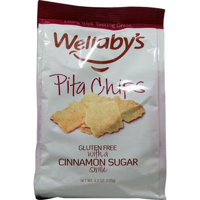 Wellaby's Cinnamon and Brown Sugar Pita Chips (6x4.2 Oz)