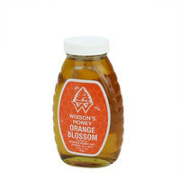 1 Pound of WNY's Wixson's Orange Blosson Honey in Classic Glass Jar