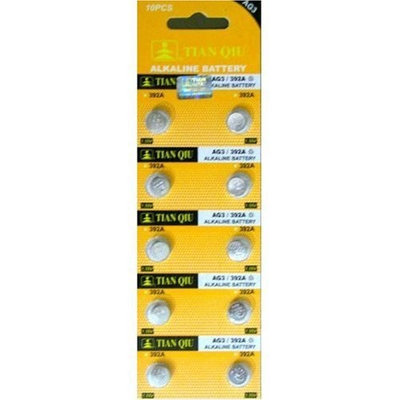 Other 50x AG3 392A LR41 392 SR41 192 Button Cell Battery
