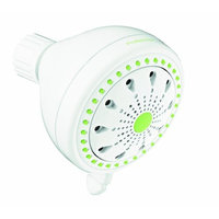 Pollenex PO6100MBSR Showerhead with Microban, White