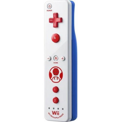 Nintendo RVLAPNWE Nintendo Wii Remote Plus Toad - Wii, Wii Mini, Wii U