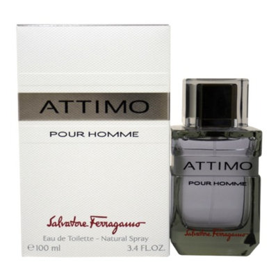 Salvatore Ferragamo Attimo Eau de Toilette Spray For Men, 3.4 fl oz