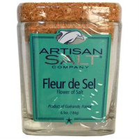 Saltworks Artisan Fleur de Sel - 5 oz. glass jar - Artisan