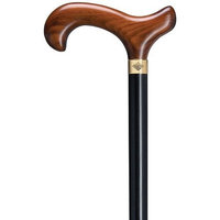 Harvy Men Cherry Derby Cane Black Shaft, Cherry Handle -Affordable Gift! Item #DHAR-9588800
