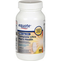 Equate Men's Age 50+ Complete Ultra Health Balanced Multivitamin/Multimineral Supplement