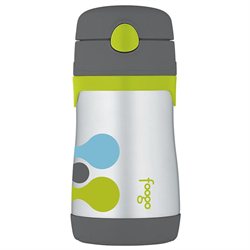 Thermos Foogo 10 oz. Stainless Steel Straw Bottle