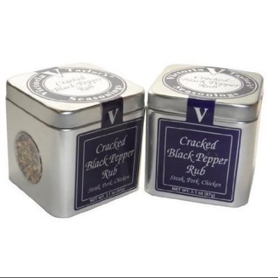 Victoria Taylor's Cracked Black Pepper Rub 3.1 Oz (Pack of 2)