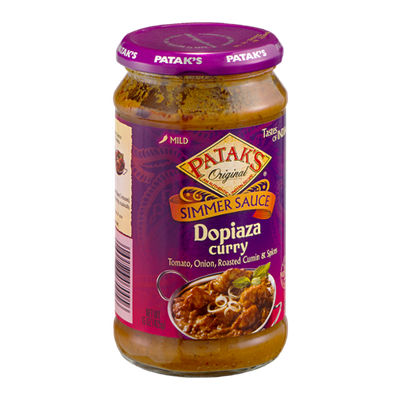 Patak's Tastes Of India Dopiaza Curry Simmer Sauce