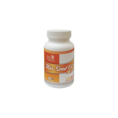 Nutri Supreme Research Nutri-Supreme Research Organic Flax Seed Oil 500 mg. - 120 Vegetarian Capsules