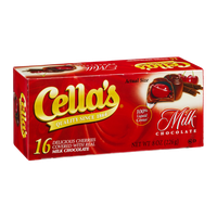 Cella's Cherries Covered with Real Milk Chocolate - 16 CT