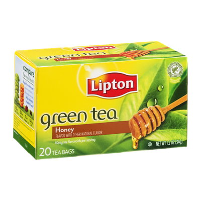 Lipton® Green Tea Bags Honey