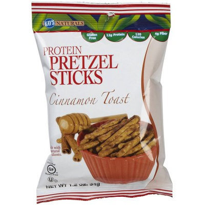 Generic Kay's Naturals Gluten Free Cinnamon Toast Protein Pretzel Sticks, 1.2 oz, (Pack of 6)